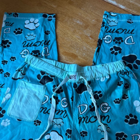 Dog Mom Pajamas - Blue and Black - Picture 4 of 5
